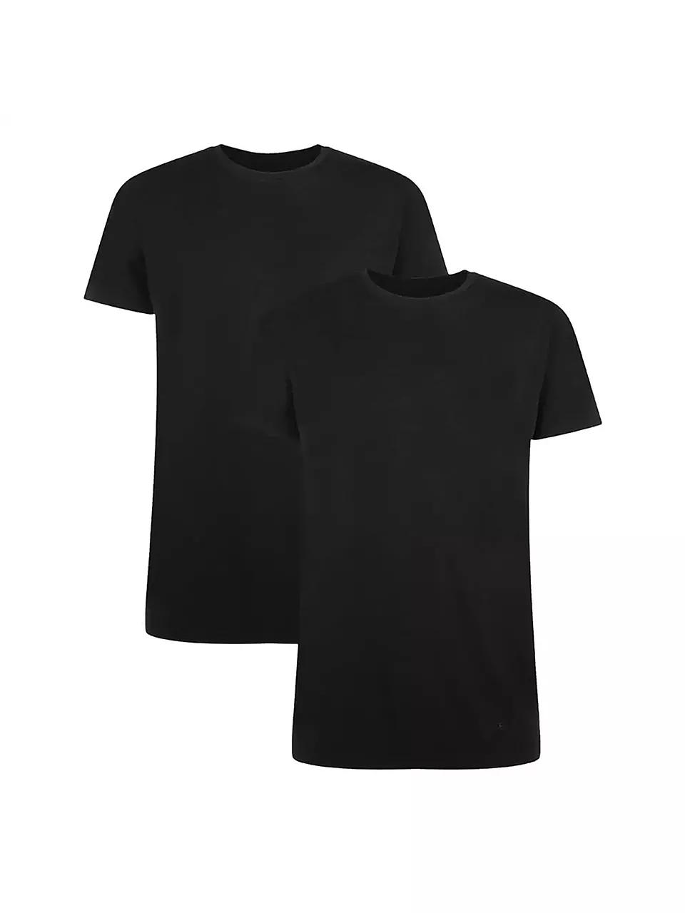 Bamboo Basics Ruben  T-shirts ronde hals 2-pack heren  Wit   S main product image