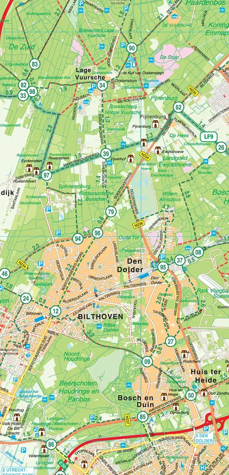 VVV Fietskaart 12 Utrechtse Heuvelrug