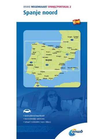 ANWB Wegenkaart Spanje Noord