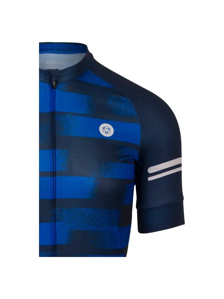 Grainy Stripe Fietsshirt Essential Heren