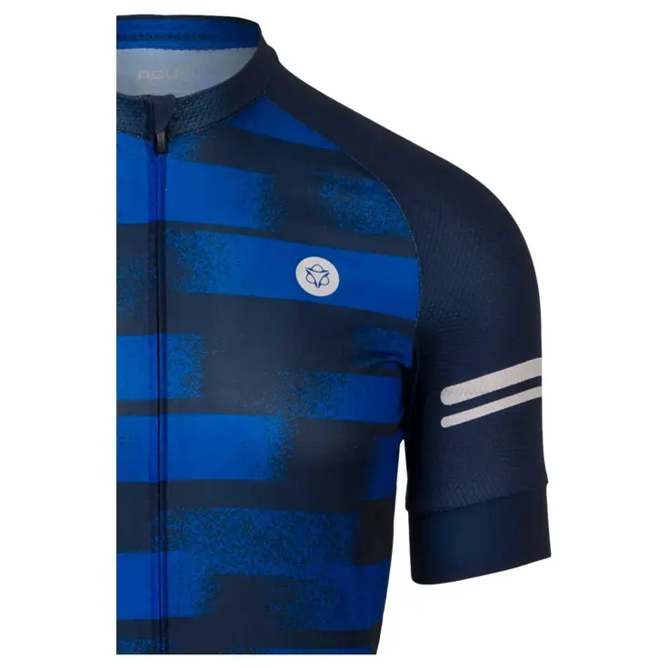Grainy Stripe Fietsshirt Essential Heren