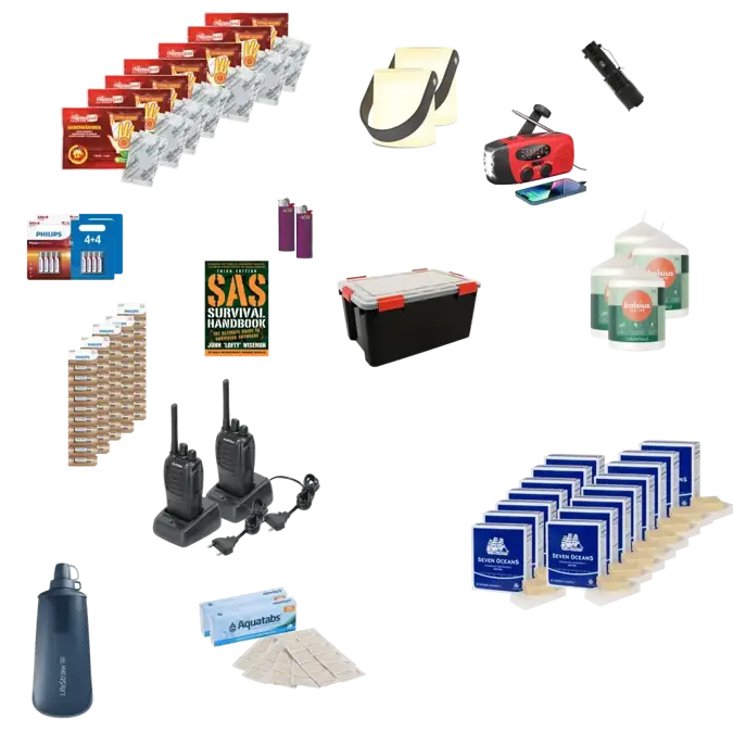 2-persoons Blackout Pack voor 7 dagen