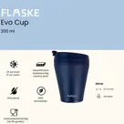 FLASKE 200ML  RVS Koffiebeker to Go