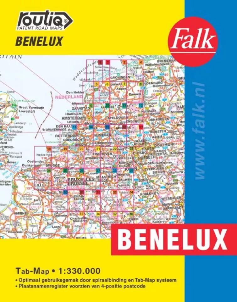 Falk  Routiq Tab Map Benelux main product image