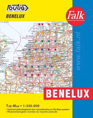 Falk Routiq Tab Map Benelux
