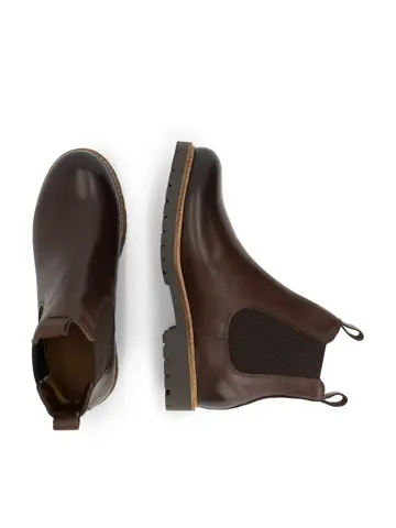 Travelin' Agder Dames - Chelsea boots - Leer