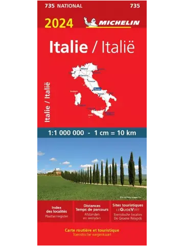 Michelin Wegenkaart 735 Italië 2024