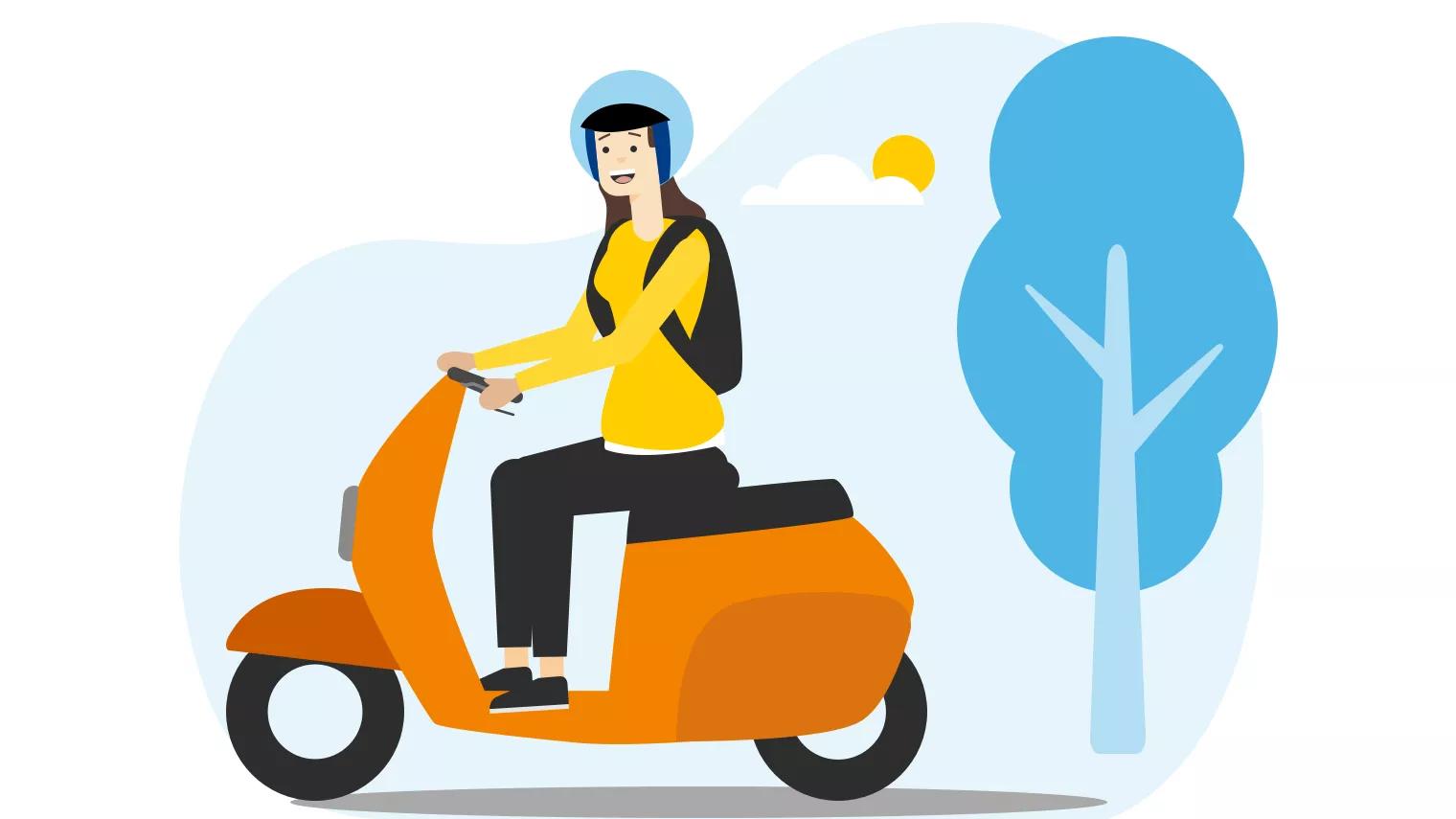 Scooterverzekering vergelijken en afsluiten | ANWB