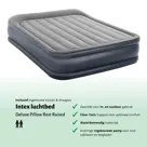 Luchtbed - Intex - 2P - 152x203 + Pomp