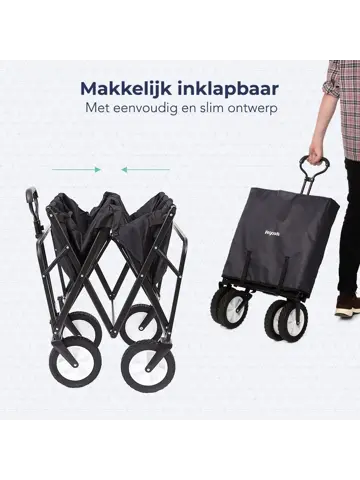 LifeGoods Bolderkar - 70KG