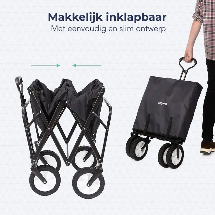 Bolderkar – 70KG – Zwart