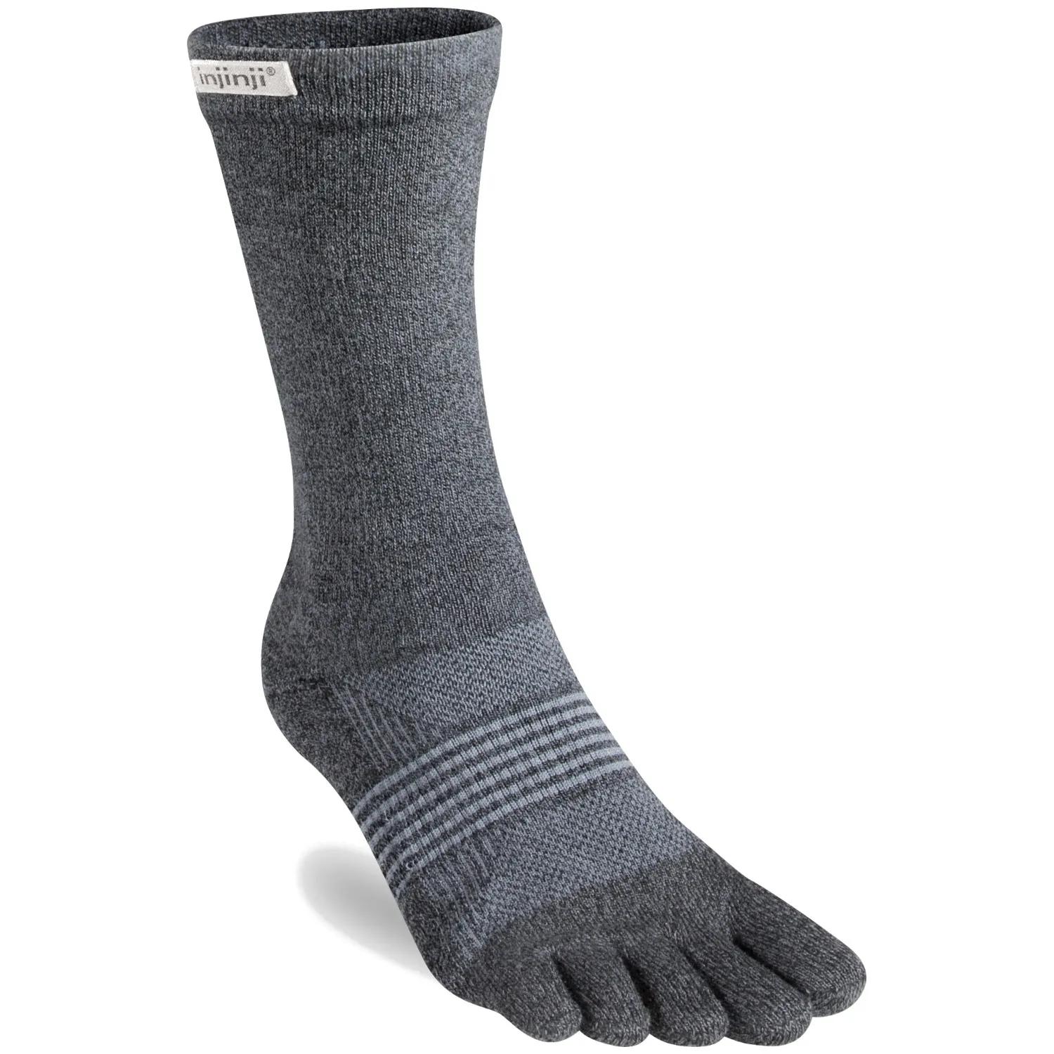 Injinji  Women's Trail Midweight Crew  sokken  Gray