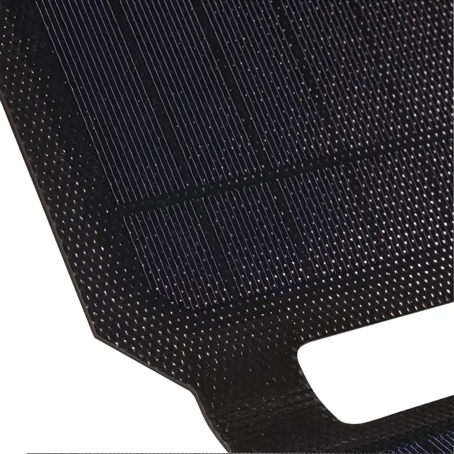 SOP10200 Zwart Draagbaar Zonnepaneel