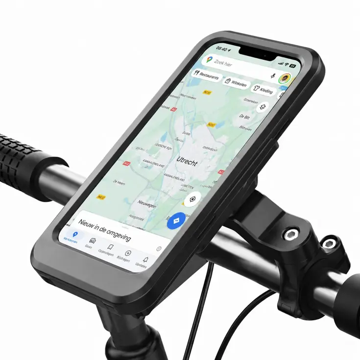 Telefoonhouder Fiets met powerbank 5.000 mAh