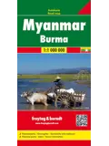 Wegenkaart Myanmar