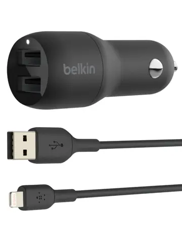 Belkin Autolader met Lightning kabel