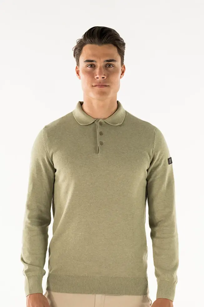 Heren Brad Knitted Polo