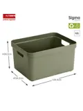 Sigma home - Opbergbox - 32L - 4-delig