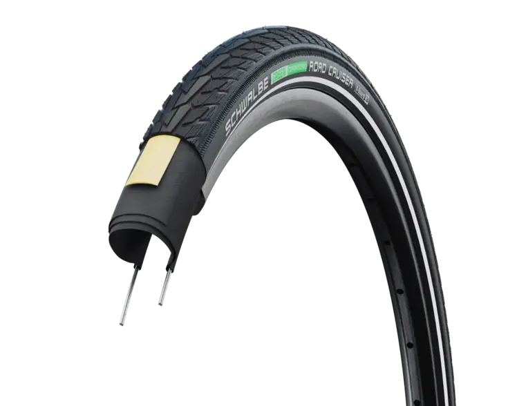 Buitenband Road Cruiser 28x1.40 - zwart -reflectie