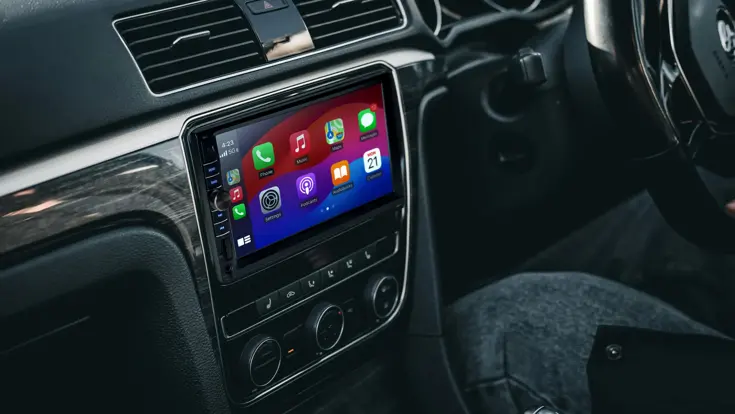 2-DIN 7" Autoradio CarPlay DAB+ Bluetooth