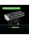 BLAZE - Fietslamp 1.000 Lumen & 5.200 Powerbank