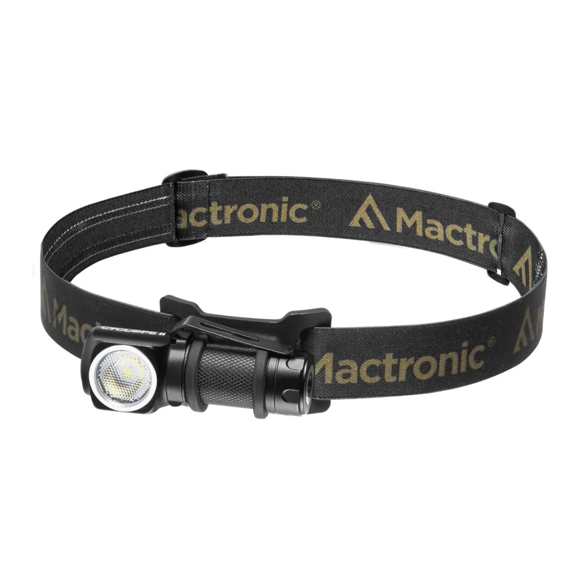 Mactronic  hoofdlamp Cyclope II  Zwart main product image