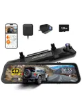 G900 Pro 4K Wifi GPS 128gb Mirror dashcam