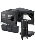 Partytent 6x3m - PT-7809 - Antraciet - Easy Up