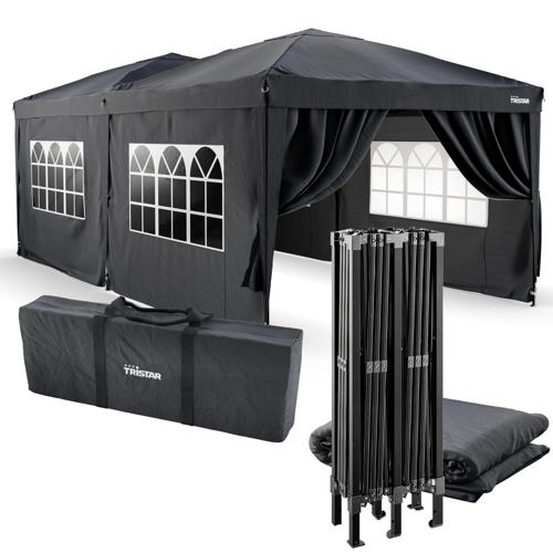 Partytent 6x3m - PT-7809 - Antraciet - Easy Up