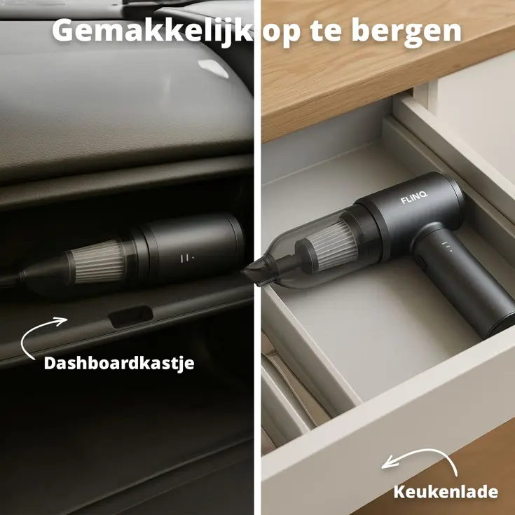 Draadloze Kruimeldief/Stofzuiger V3