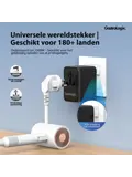 Reis Wereldstekker Snellader 180 landen DUO