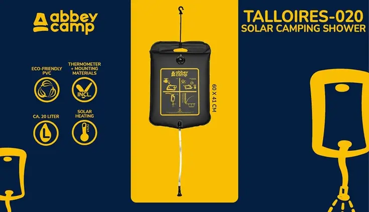 Solar Camping Douche - 20 liter Zonnedouche