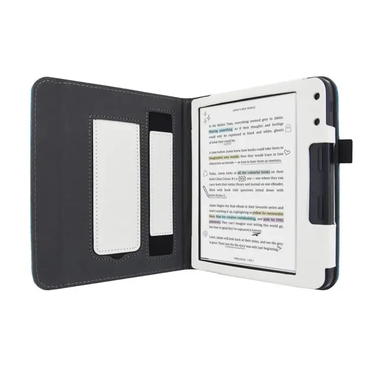Ereader Hoesje - Jeans strap Case Kobo Libra Color