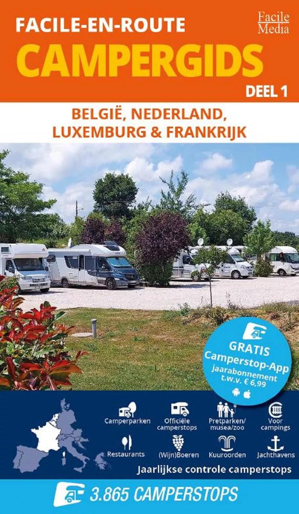 Facile en Route  Campergids 1 Nederland België Luxemburg Frankrijk main product image