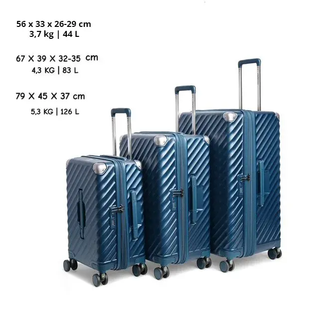 Trunk Luxe Kofferset 3-delig