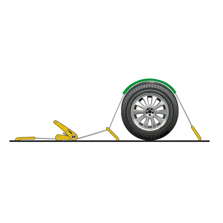 Auto transport spanband 250 cm - 5000 kg