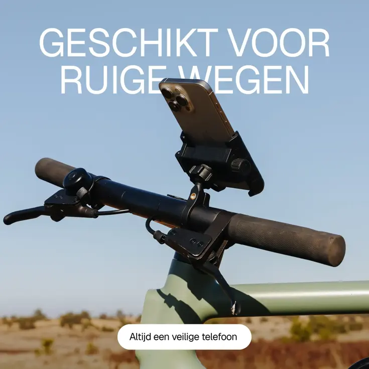 Telefoonhouder Fiets met Snelsluit klem