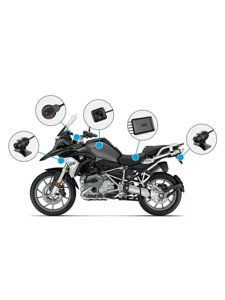 Viofo MT1 2CH Dual Wifi GPS 32gb motor dashcam