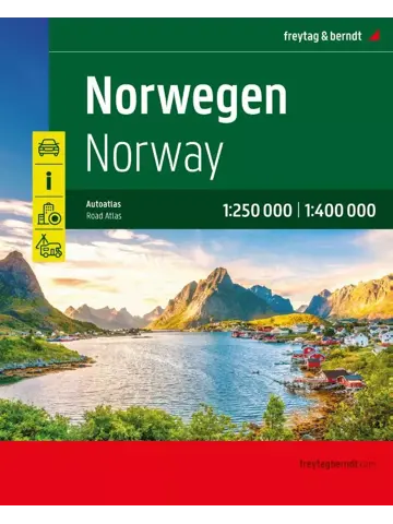 Freytag & Berndt atlas Noorwegen