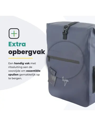 Voltano Luxe Enkele Fietstas / Rugtas 28L