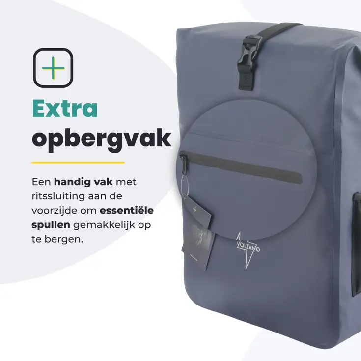 Voltano Luxe Enkele Fietstas / Rugtas 28L
