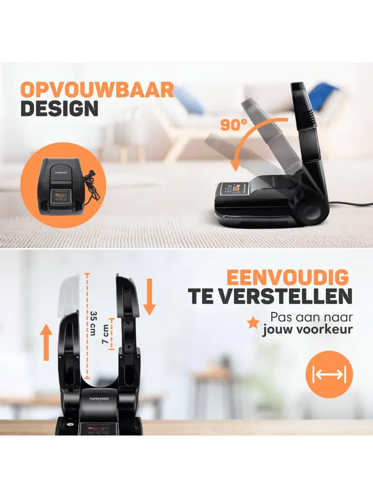 Schoenendroger met Ozone - PRO - Droogfunctie