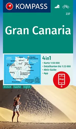 Kompass Wandelkaart WK237 Gran Canaria