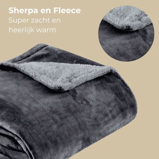 Luvego - Elektrische Deken - 160x120 CM