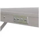 Bo-Camp Tafel Premium Met net 118x78 cm