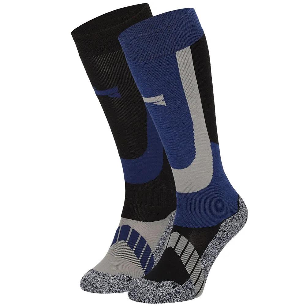 Xtreme   2 paar  Unisex  Skisokken  Blauw