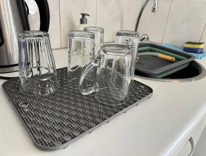 Afdruipmat Siliconen 29,5x26 cm - HEM