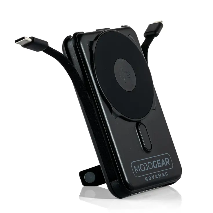 NovaMag Qi2 Powerbank 10.000mAh — Zwart