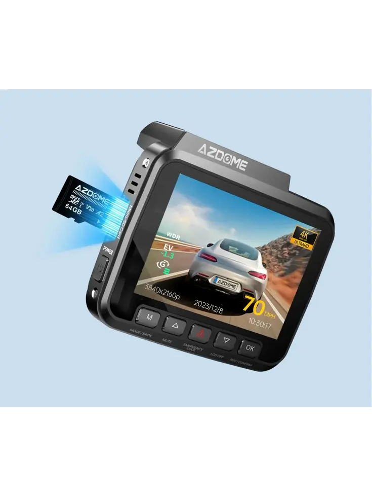 GS63H Pro True 4K 2CH Wifi GPS 64gb