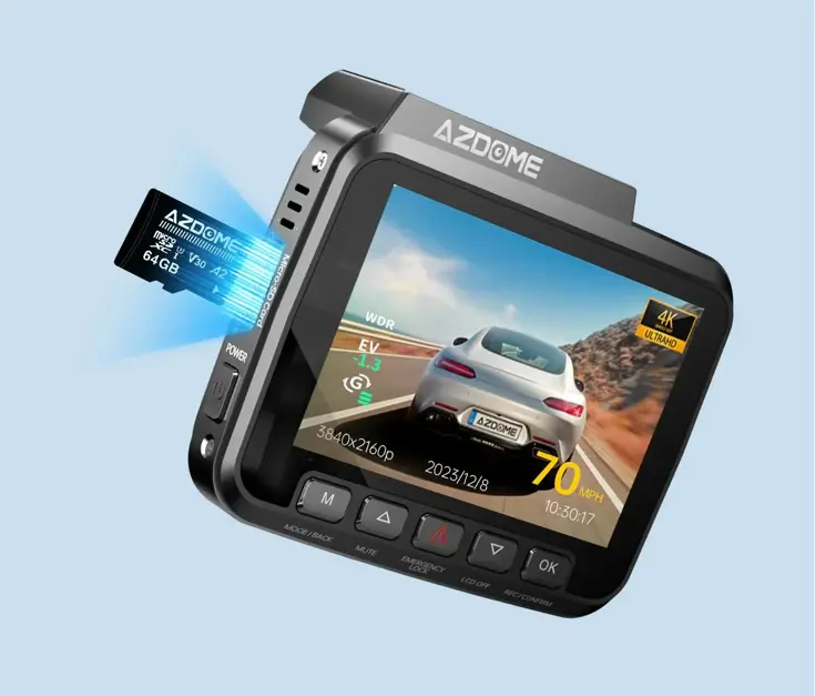 GS63H Pro True 4K 2CH Wifi GPS 64gb